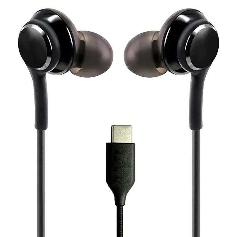 Earphone For AKG EO-IG955 For Samsung Galaxy S24 S23 S22 Ultra Type-C In-ear Wired Headphone With Microphone Ear phone
